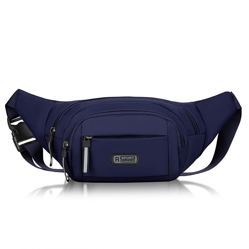 Men’s Multifunctional Waist Bag – Waterproof Wear-Resistant Crossbody
