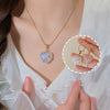 Moonstone Princess Necklace – Cartoon Love Girl Fashion Jewelry